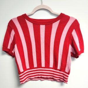 Topshop Valentines Crop Top